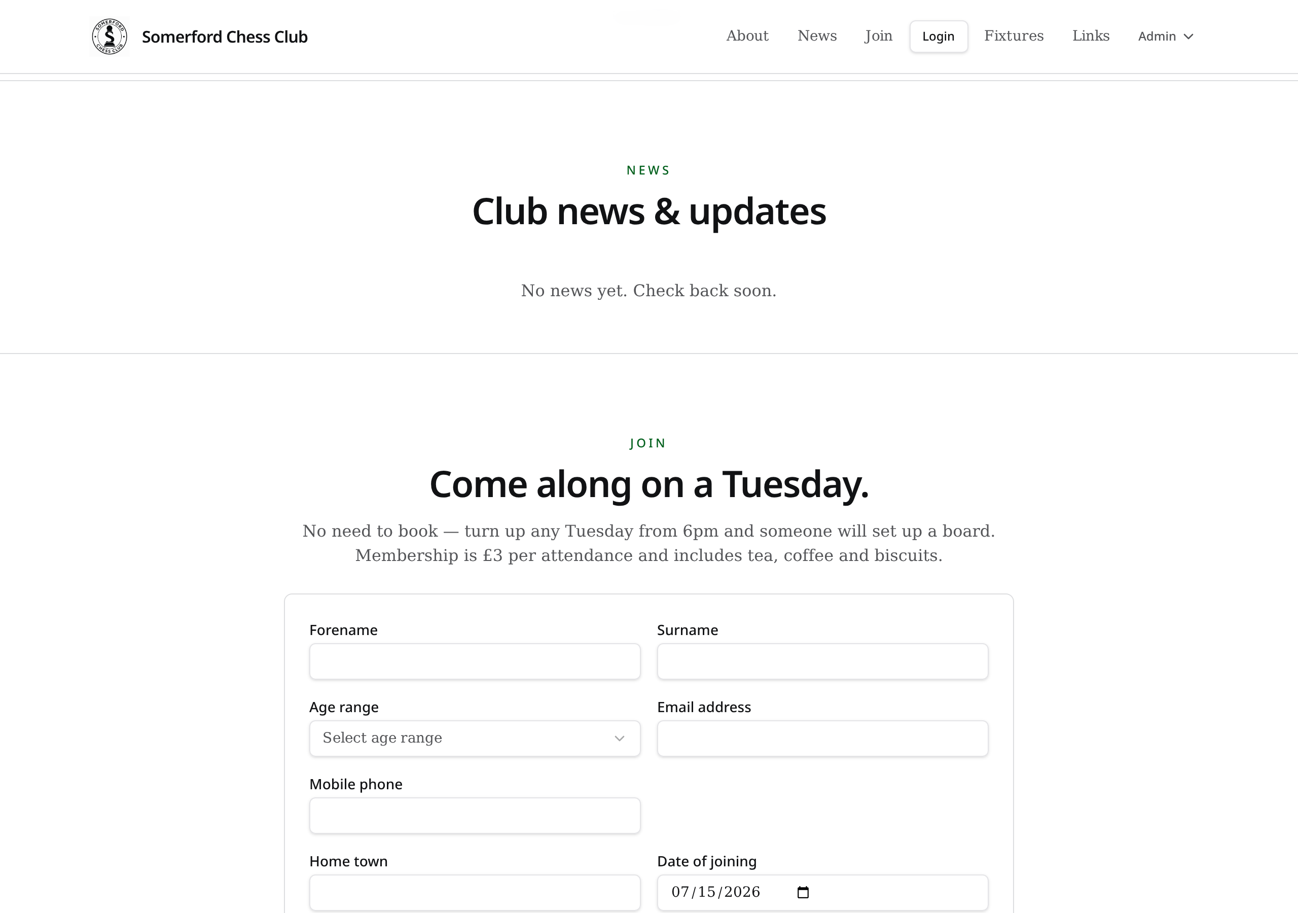 News section